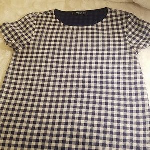 Mango Gingham Dress